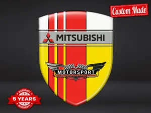 Mitsubishi Mejores Pegatinas Parachoques Resistentes Alta Calidad